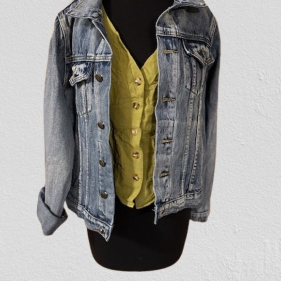 Paper & Crane Olive Green Full Button Down Tank Top 4140 NWT Boutique - Picture 5 of 8